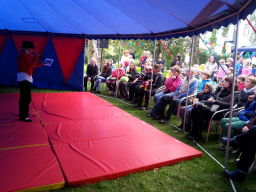 sommerfest anscharhoehe manege geistigbehinderten c hemmer